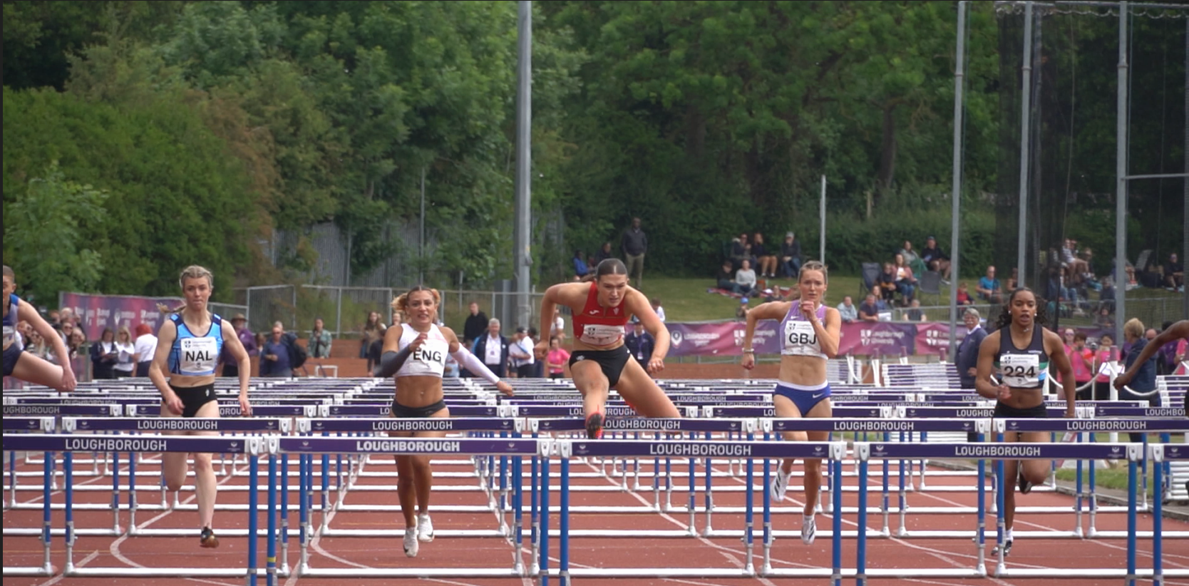 Abigail Pawlett Loughborough International 2025 100M Women's Hurdle Finale